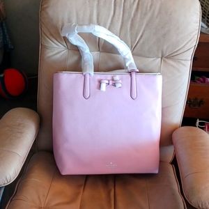 Kate spade ♠️ on purpose quartz pink tassel tote
